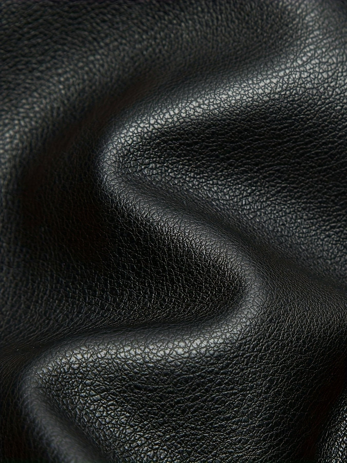 Biker Jacket Faux Leather Asymmetric Zip — view 10