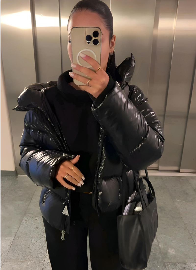 Puffer Jacket Glossy Slim Fit — view 6