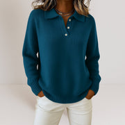 Knit Sweater Collared — view 2
