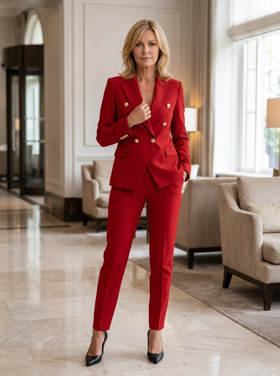 Outfit Set Woven Double-Breasted Tailored — view 5