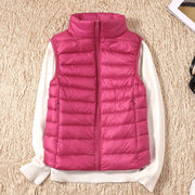 Padded Gilet Lightweight Stand Collar Sleeveless — view 9