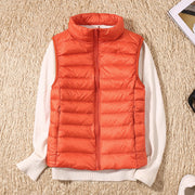 Padded Gilet Lightweight Stand Collar Sleeveless — view 10