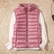 Padded Gilet Lightweight Stand Collar Sleeveless — view 4
