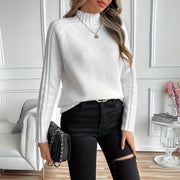 Turtleneck Sweater Knit Relaxed Fit